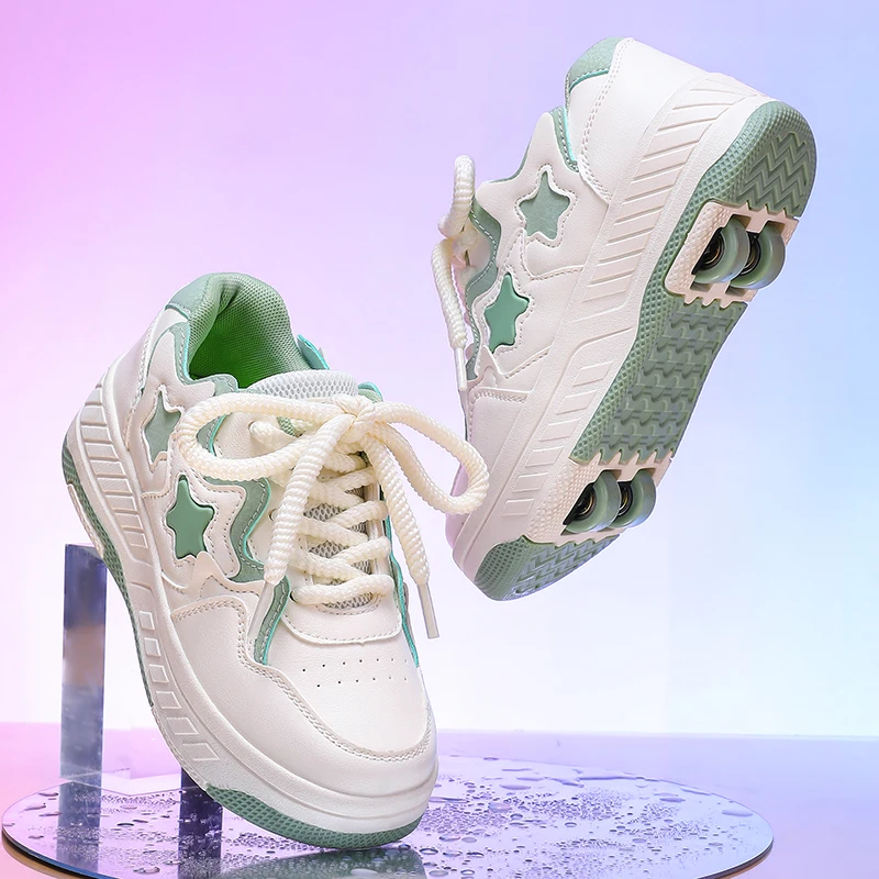 Running Shoes - Children Junior Roller Skate Shoes Kids