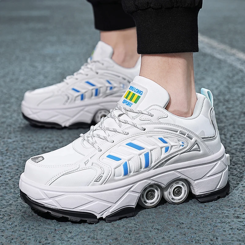 Childrens Roller Skates Four-w - Running Shoes review and price