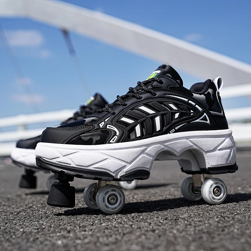 Childrens Roller Skates Four-w - Running Shoes review and price