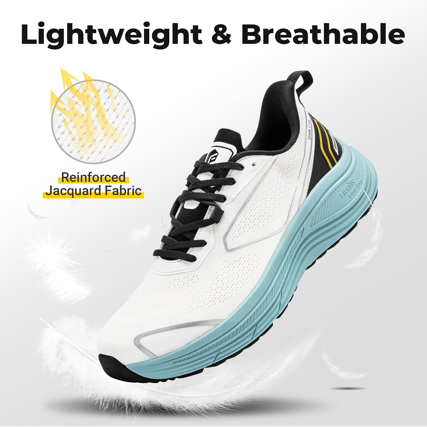 FitVille Men's Wide Fit Road R - Lightweight Road Running Shoes review and price