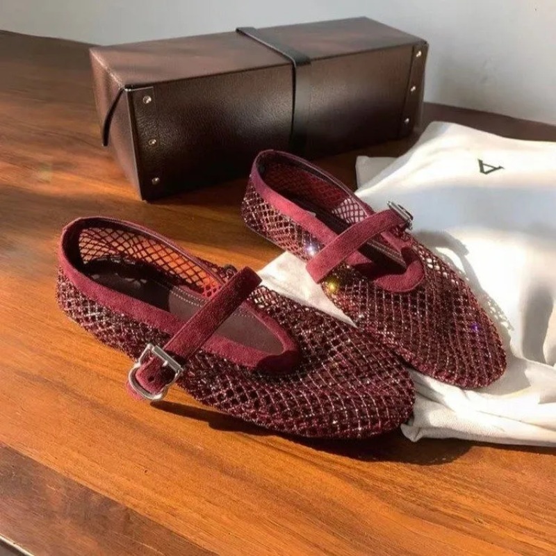 Hollow Rhinestone Baotou Sanda - Sandals review and price